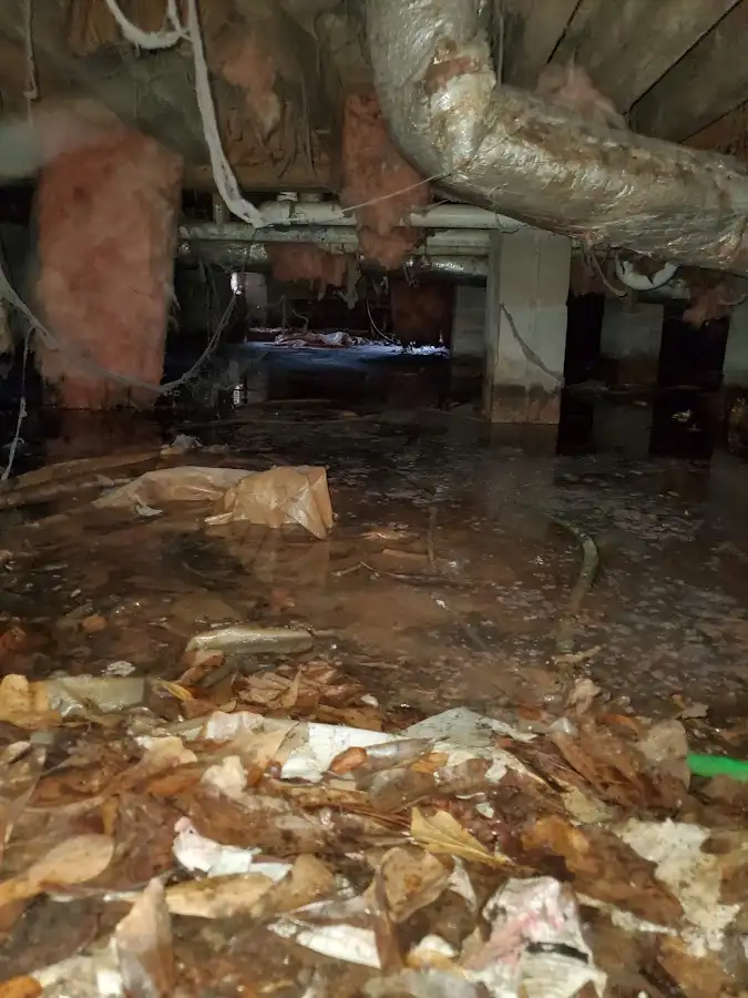 Crawl space flood assessment for Leak Detection & Repair in Marana